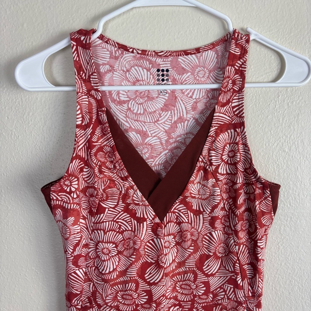 Title Nine Freelance Dress Women’s Size XS Shibori Floral Print Tennis Outdoor - Picture 5 of 9